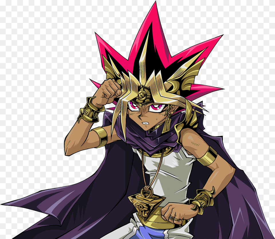 Atem Yugioh Duel Links Download Duel Links Yugi, Book, Comics, Publication, Adult Png