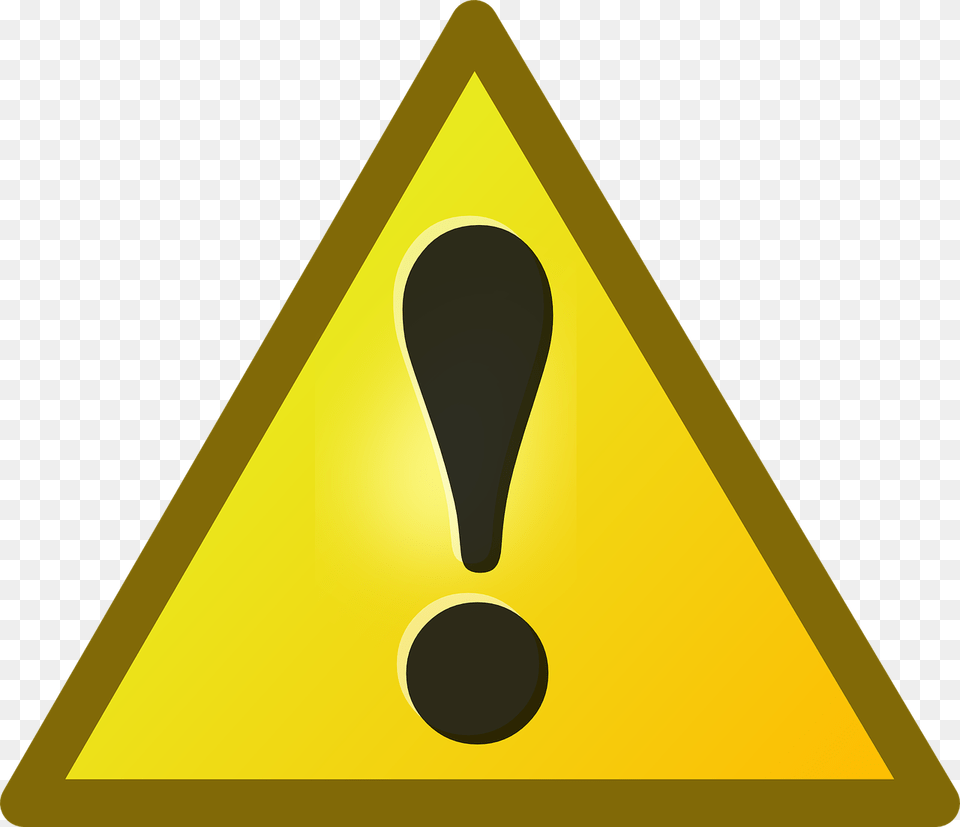 Atencin Advertencia Smbolo Icono Warning Emoji, Sign, Symbol, Triangle Free Png