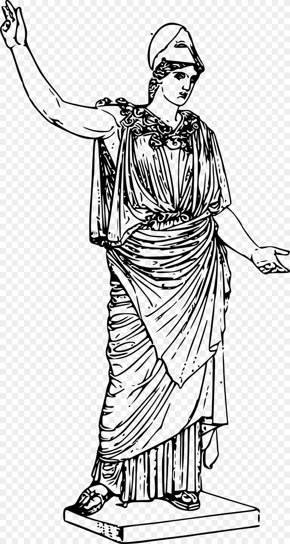 Athena, Gray Png