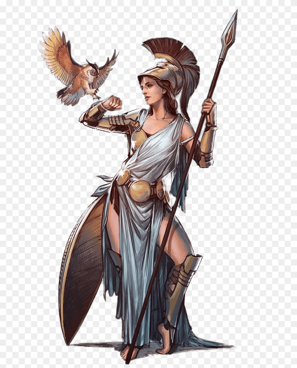 Athena Illustration, Adult, Female, Person, Woman Png Image