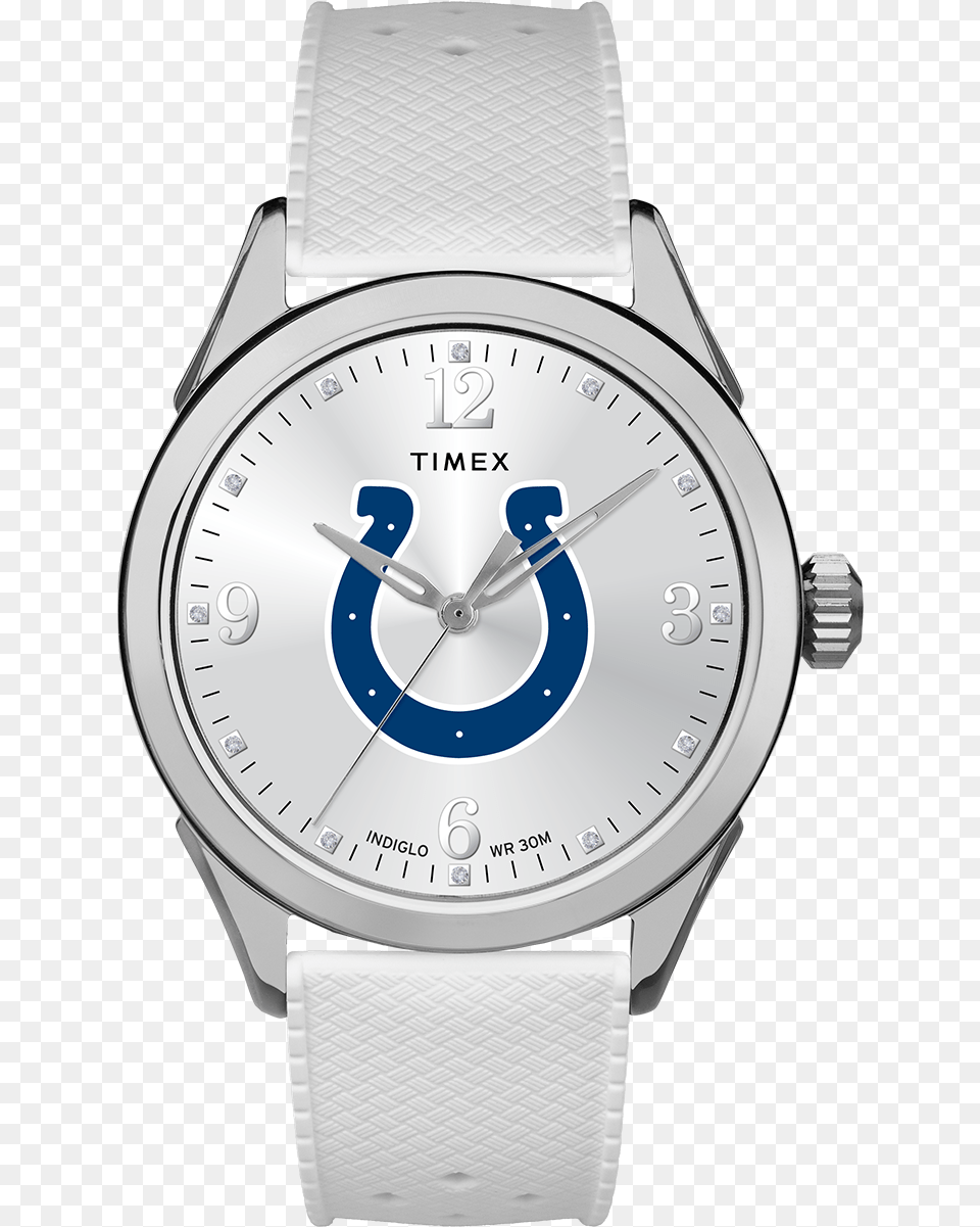 Athena Indianapolis Colts Large Nhl Avalanche Watches Timex Athena, Arm, Body Part, Person, Wristwatch Png