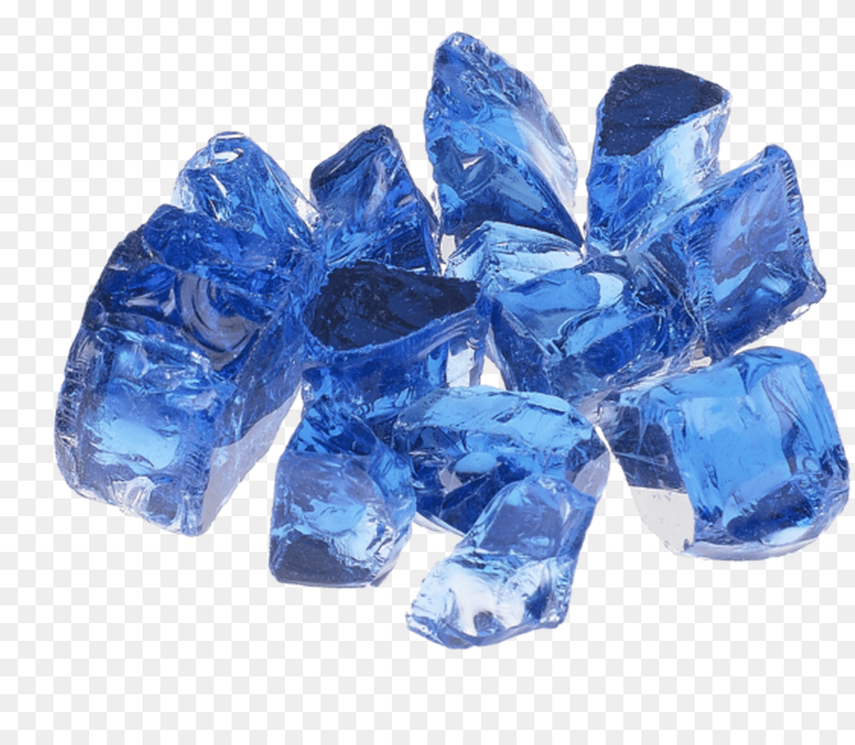 Athena Reflective Poseidon Blue Fire Glass Fire Glass, Accessories, Crystal, Gemstone, Jewelry Free Png Download