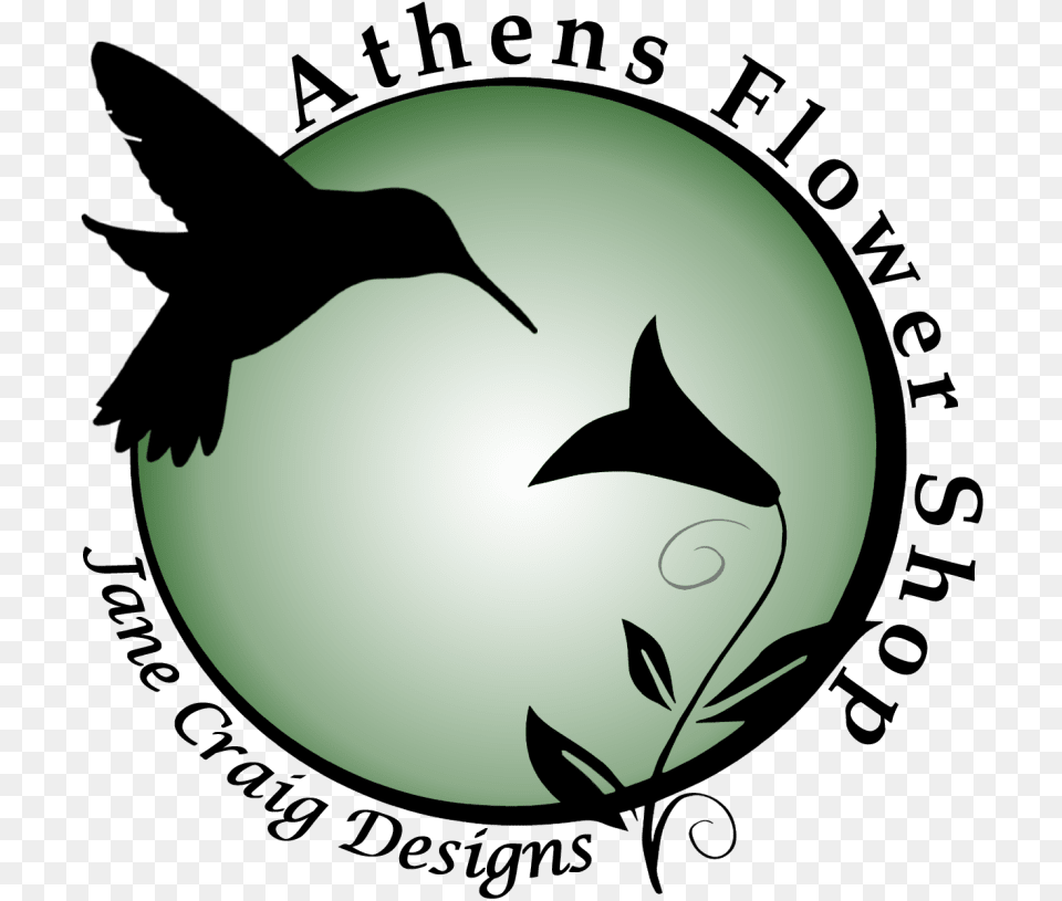 Athens Flower Shop, Silhouette, Sphere, Animal, Bird Png Image