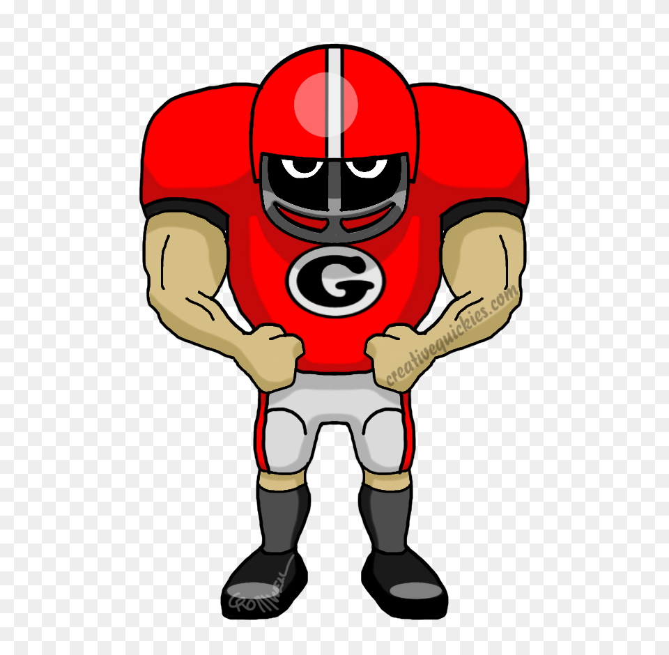 Athens Georgia Bulldogs, Helmet, Person, American Football, Football Free Transparent Png