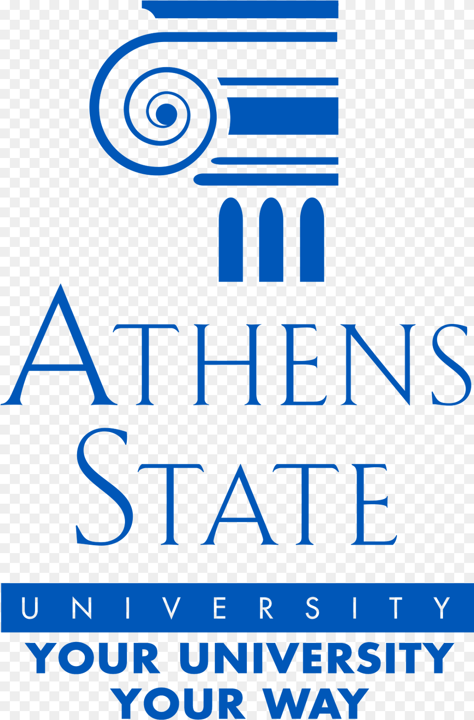 Athens State Blackboard Athens State University Logo, Advertisement, Poster, Book, Publication Free Transparent Png