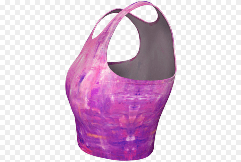 Athleisure By Designer Irina Gorbman Brassiere, Bag, Purple, Accessories, Handbag Png Image