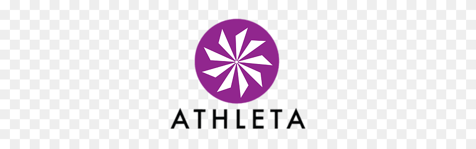 Athleta Large Vertical Logo, Purple Png Image