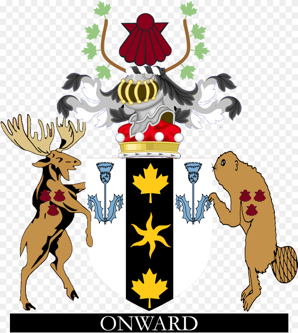 Atholstan Achievement Coat Of Arms Of Ontario, Emblem, Symbol, Person, Adult Free Png