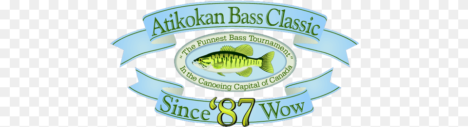 Atikokan Bass Classic Atikokan Bass Classic Logo, Animal, Sea Life, Fish Png Image