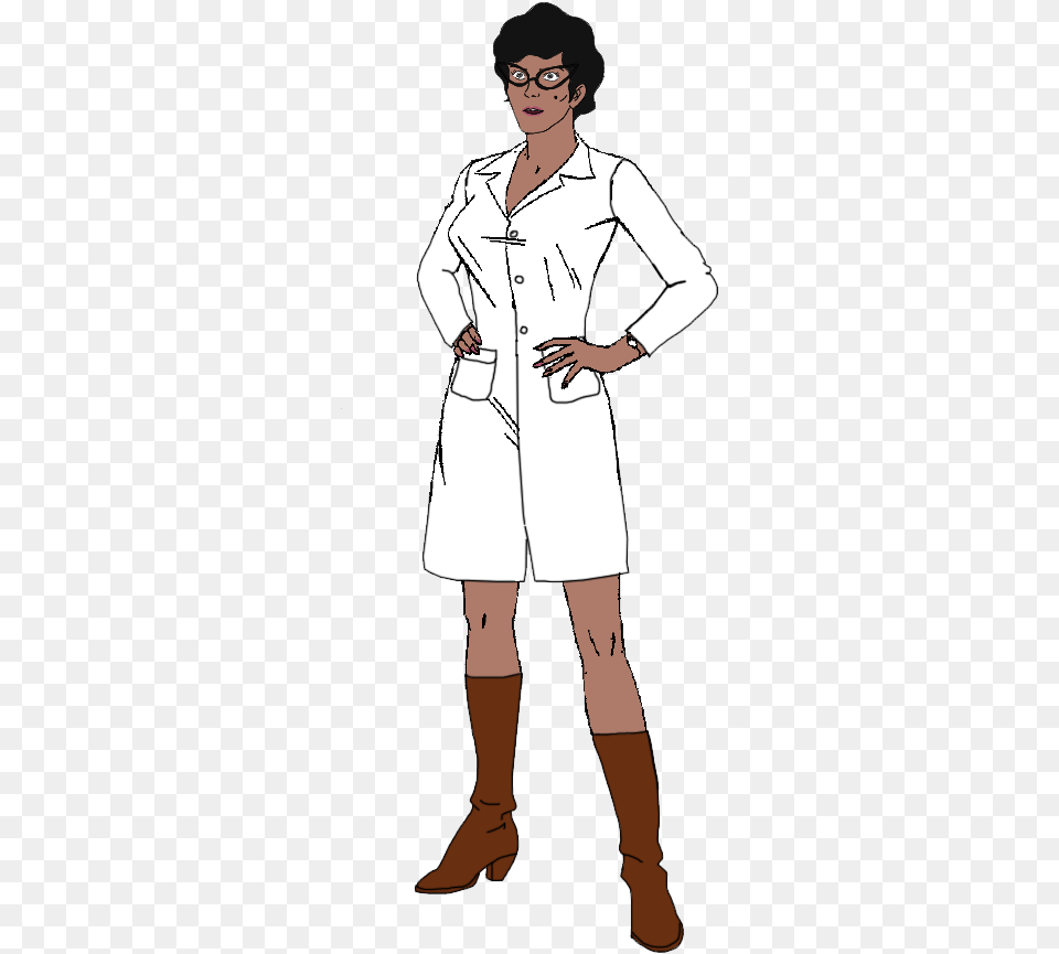 Atilla Standing, Lab Coat, Clothing, Coat, Sleeve Png Image