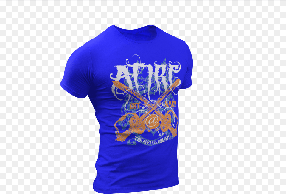 Atire Dueling Crossing Swords T Active Shirt, Clothing, T-shirt Free Png Download