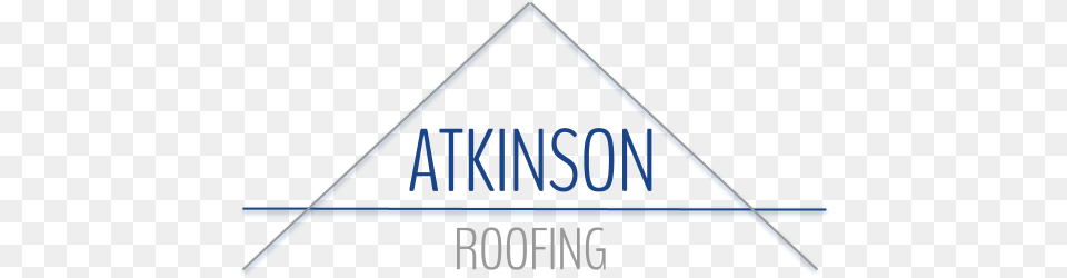 Atkinson Roofing Logo 2 Triangle, Light Free Png Download
