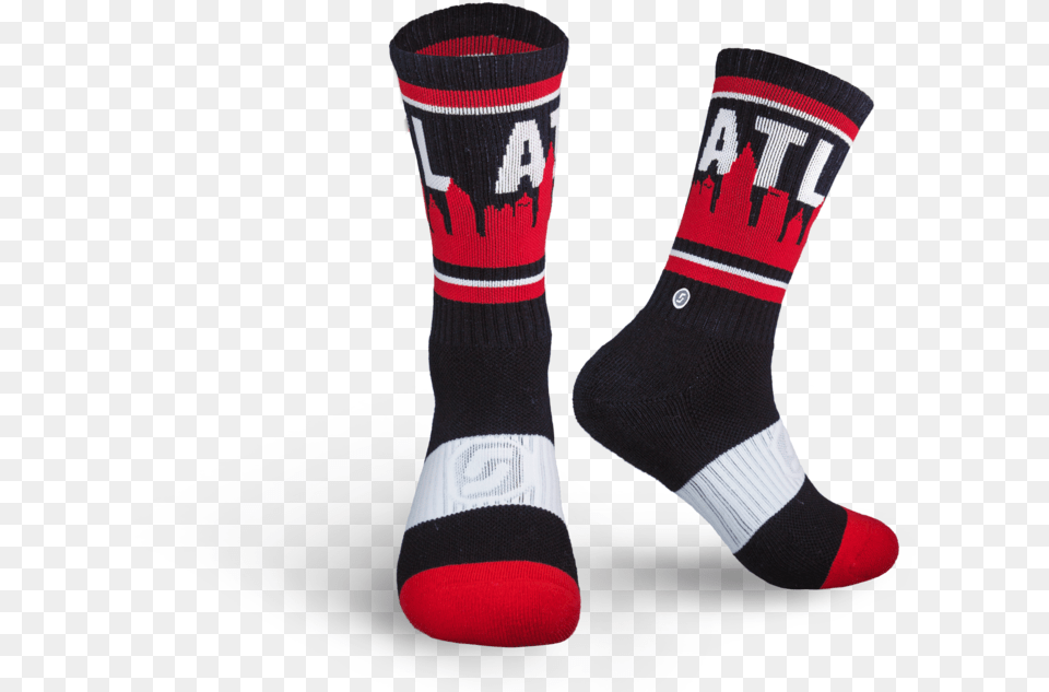 Atlanta Atlanta Atlanta Atlanta Florida, Clothing, Hosiery, Sock Png Image