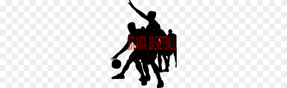 Atlanta Basketball Clip Art, Text Free Png