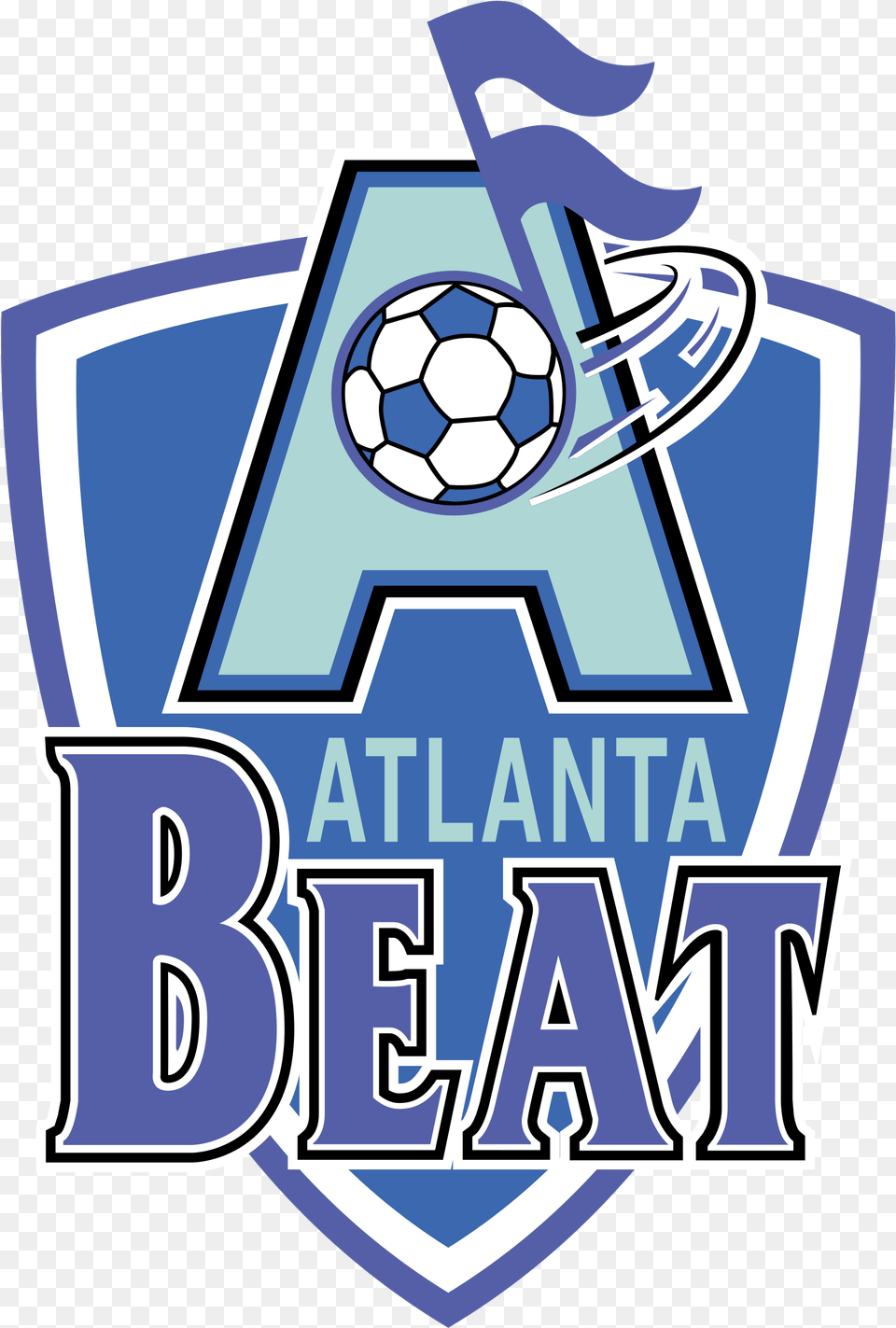 Atlanta Beat Logo Dallas Tennis Association, Badge, Symbol, Ball, Football Free Transparent Png