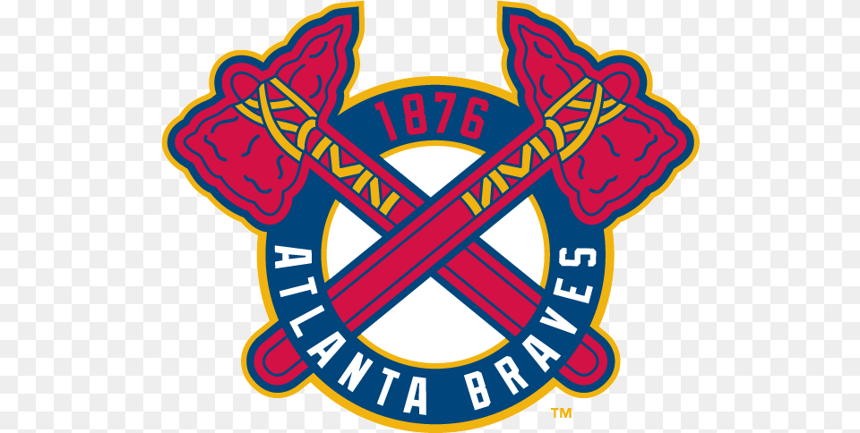 Atlanta Braves, Emblem, Symbol, Dynamite, Weapon Free Png