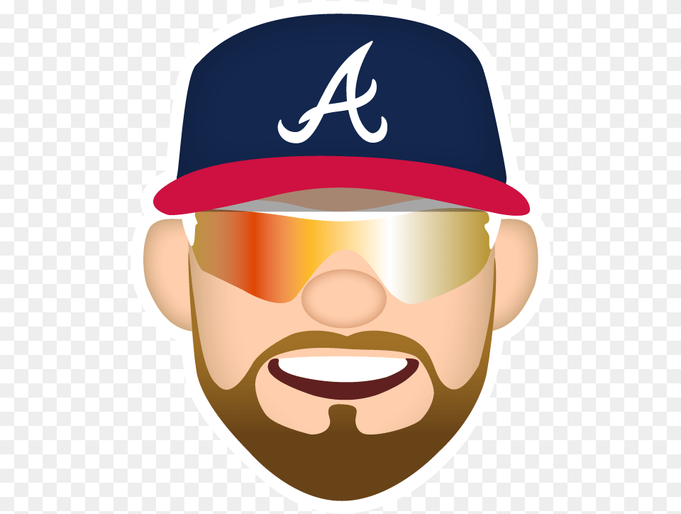 Atlanta Braves Logo Black, Baseball Cap, Cap, Clothing, Hat Free Png Download