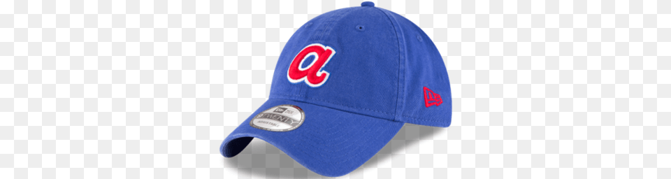 Atlanta Braves Mlb New Era 9twenty Core Classic Adjustable Blue Jays Dad Hat, Baseball Cap, Cap, Clothing Free Transparent Png