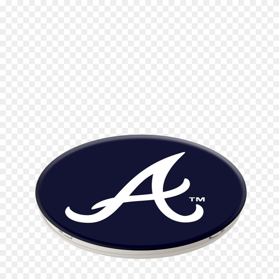 Atlanta Braves Popsockets Grip, Logo, Oval Free Png Download