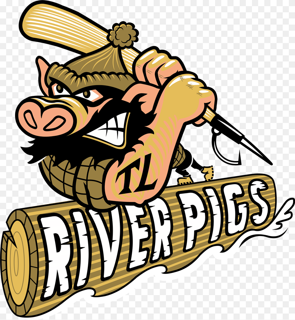 Atlanta Braves Star Matt Joyce Visits Tupper Lake U2013 Official Tupper Lake River Pigs, Baby, Person Free Png