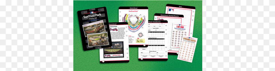 Atlanta Braves Suntrust Stadium Insert Brochure, Page, Text Free Transparent Png