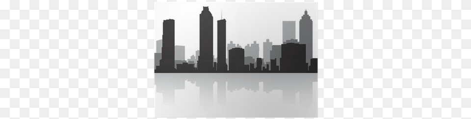 Atlanta Cityscape, Architecture, Metropolis, Urban, High Rise Png Image