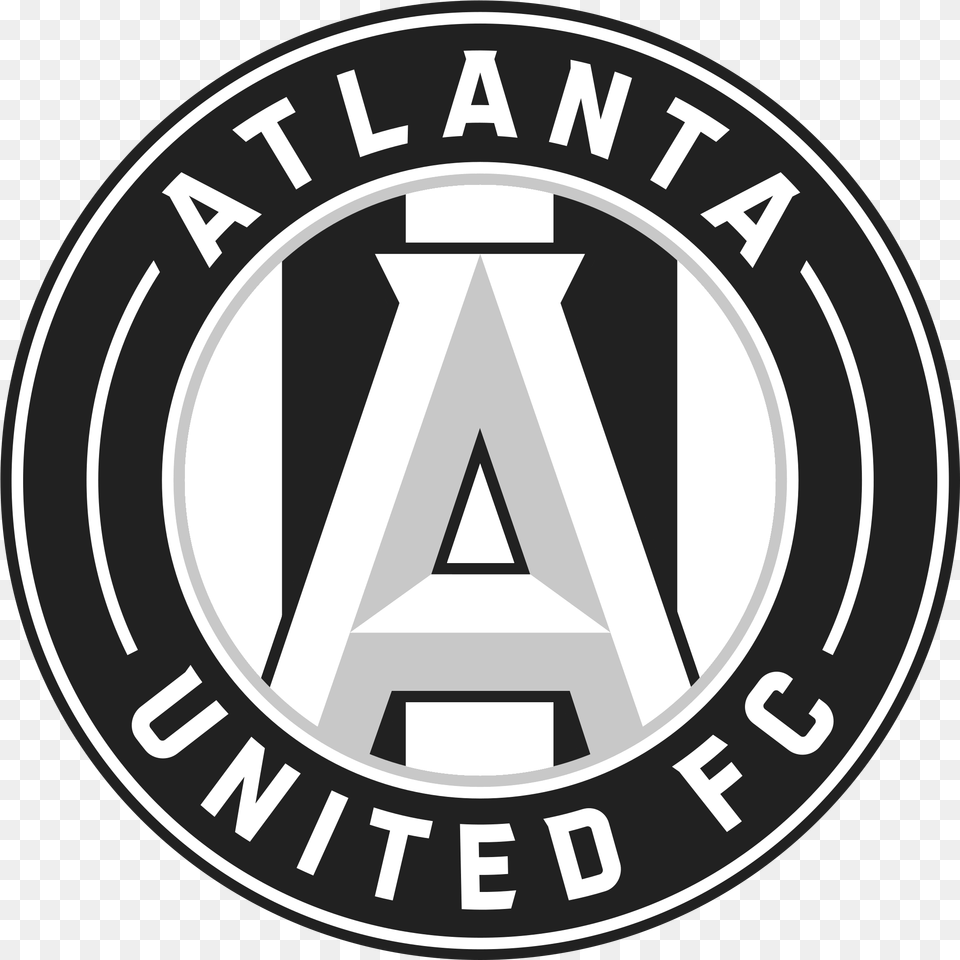 Atlanta Drawing Logo Atlanta United Logo Svg, Emblem, Symbol Png Image