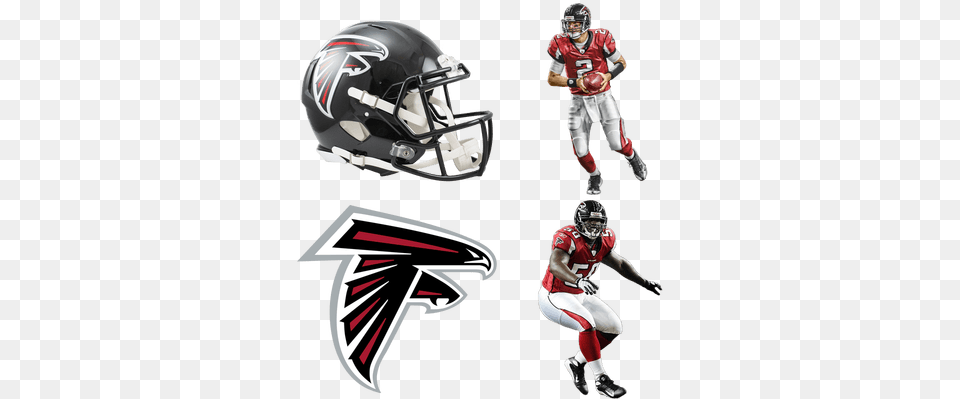 Atlanta Falcons Atlanta Falcons Helmet, American Football, Playing American Football, Person, Sport Free Transparent Png