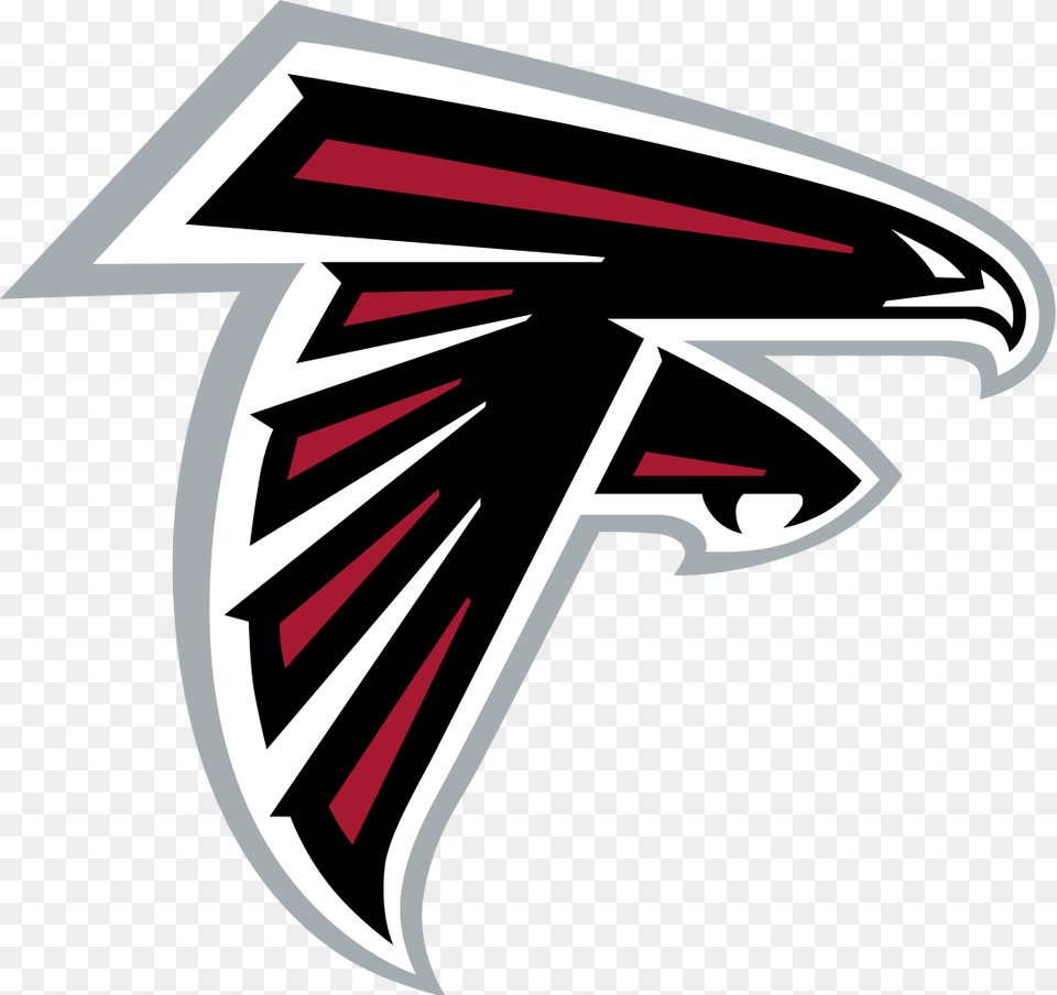 Atlanta Falcons Logo, Emblem, Symbol, People, Person Free Png Download