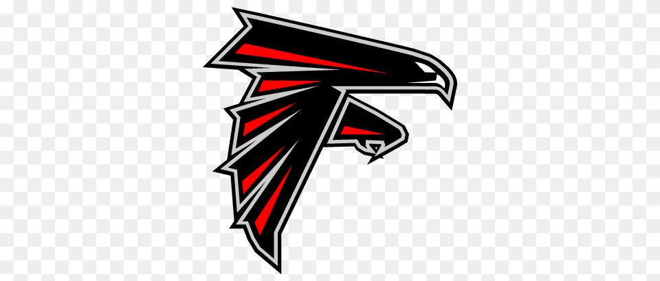 Atlanta Falcons Logo, People, Person, Emblem, Symbol Free Png Download