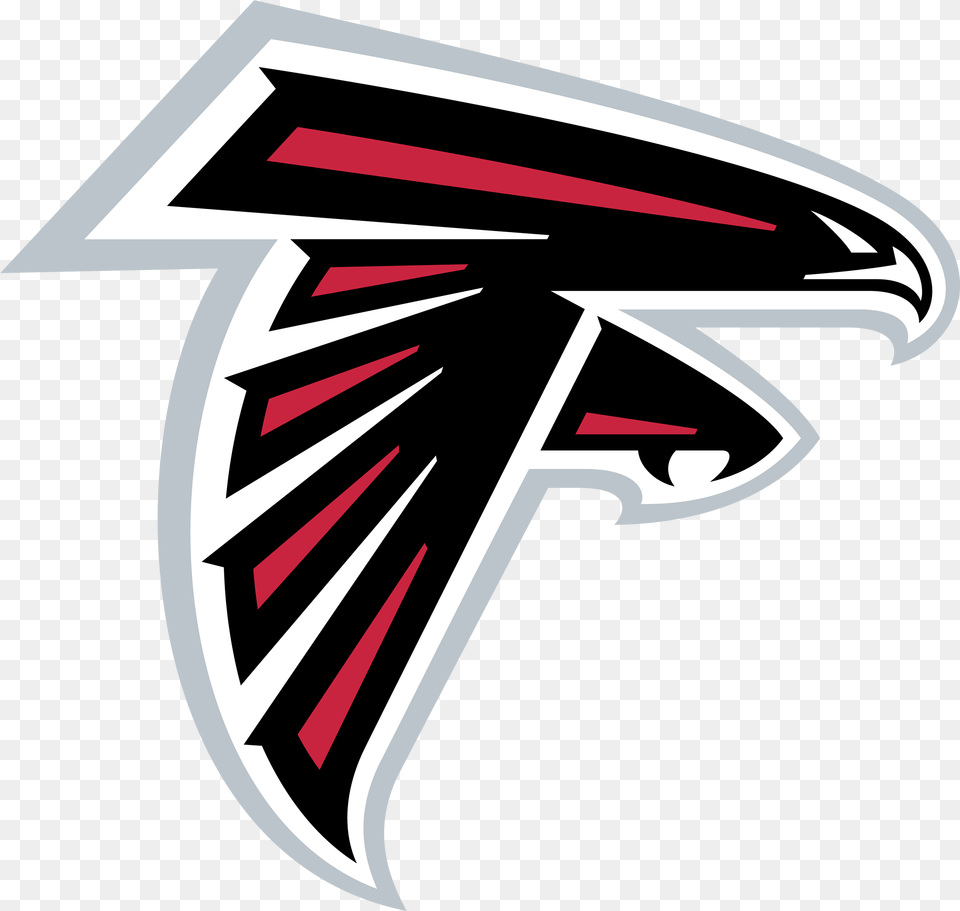 Atlanta Falcons Logo, Emblem, Symbol, Text Png Image