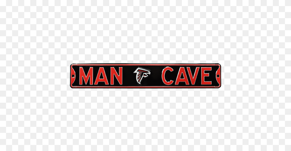 Atlanta Falcons Man Cave Authentic Street Sign, Emblem, Symbol Free Png Download