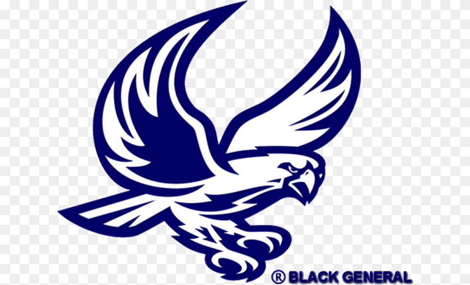 Atlanta Falcons Mascot Falcon Black And White Wing Lyman Moore Falcon, Emblem, Symbol, Animal, Fish Free Png Download