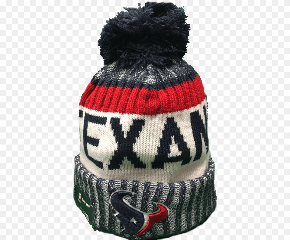 Atlanta Falcons Nfl 17 Sideline Pom Toque Knit Cap, Beanie, Clothing, Hat, Knitwear Png