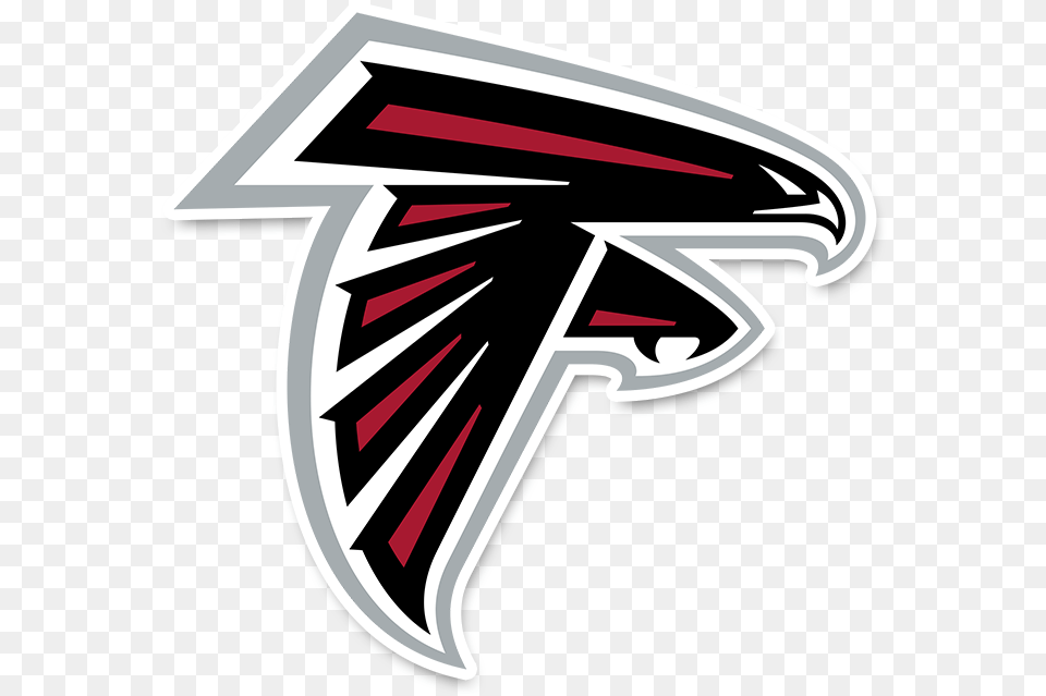 Atlanta Falcons Nfl Logo Sticker Atlanta Falcons Logo, Emblem, Symbol, Weapon Png