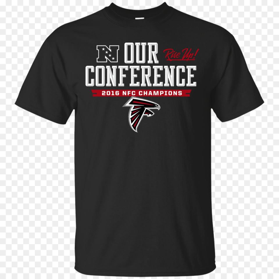 Atlanta Falcons Nike Black Nfc Conference Champions T Shirt, Clothing, T-shirt Free Png