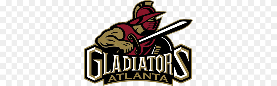 Atlanta Gladiators Logo, People, Person, Dynamite, Weapon Free Png
