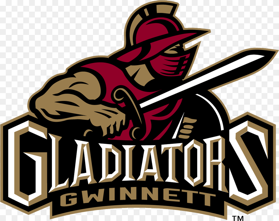 Atlanta Gladiators Logo And Symbol Atlanta Gladiators Logo, People, Person, Scoreboard Free Png Download