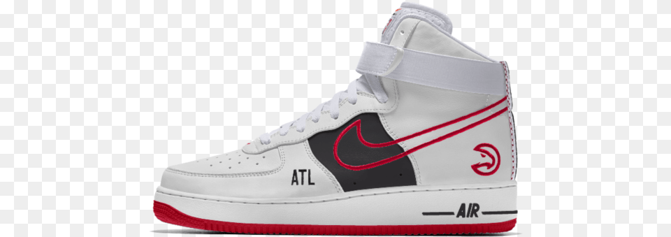 Atlanta Hawks Air Force One, Clothing, Footwear, Shoe, Sneaker Png Image