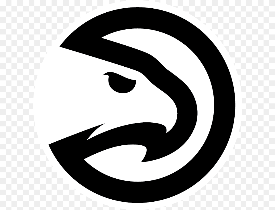 Atlanta Hawks Basketball Academy Atlanta Hawks, Logo, Stencil, Symbol Png