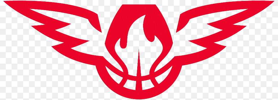 Atlanta Hawks Clipart, Emblem, Logo, Symbol, Dynamite Png Image