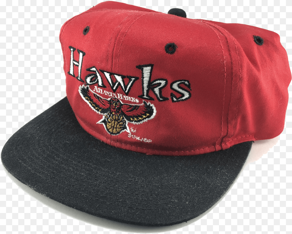 Atlanta Hawks Logo Rewind Outfitters Transparent Baseball Cap, Baseball Cap, Clothing, Hat Free Png Download
