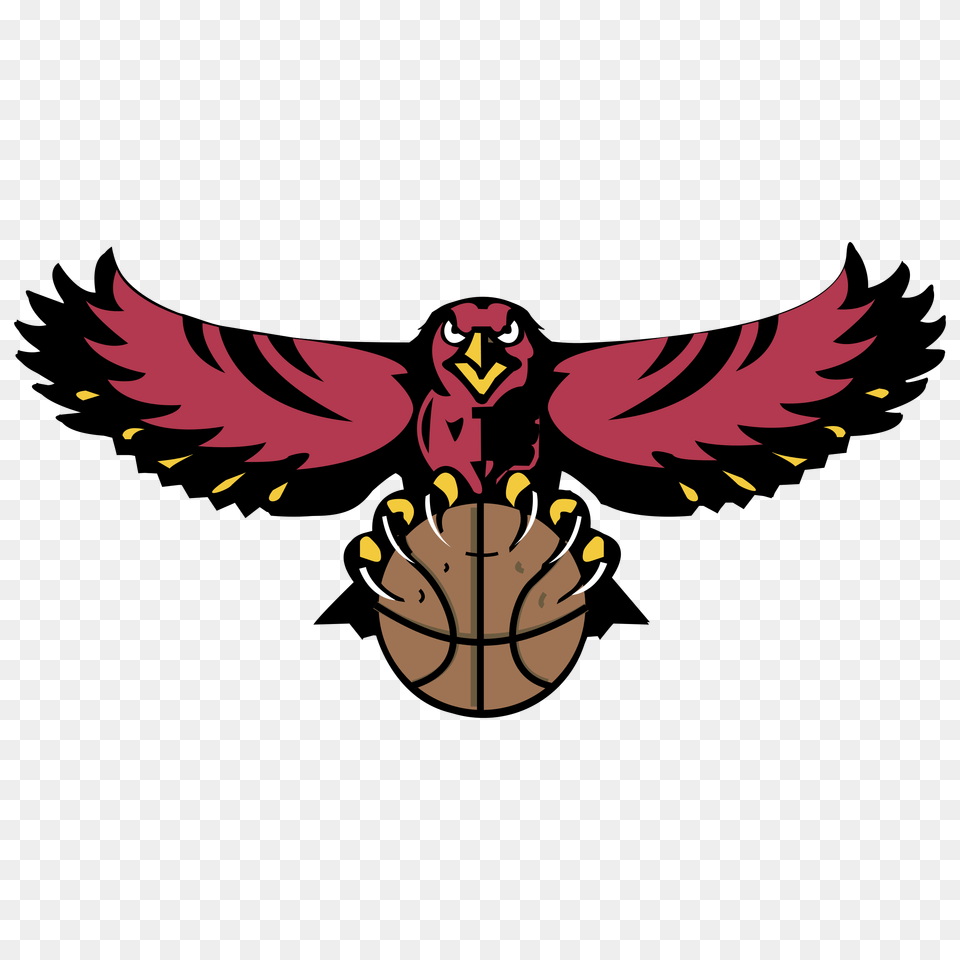 Atlanta Hawks Logo Vector Transparent, Food, Nut, Plant, Produce Png