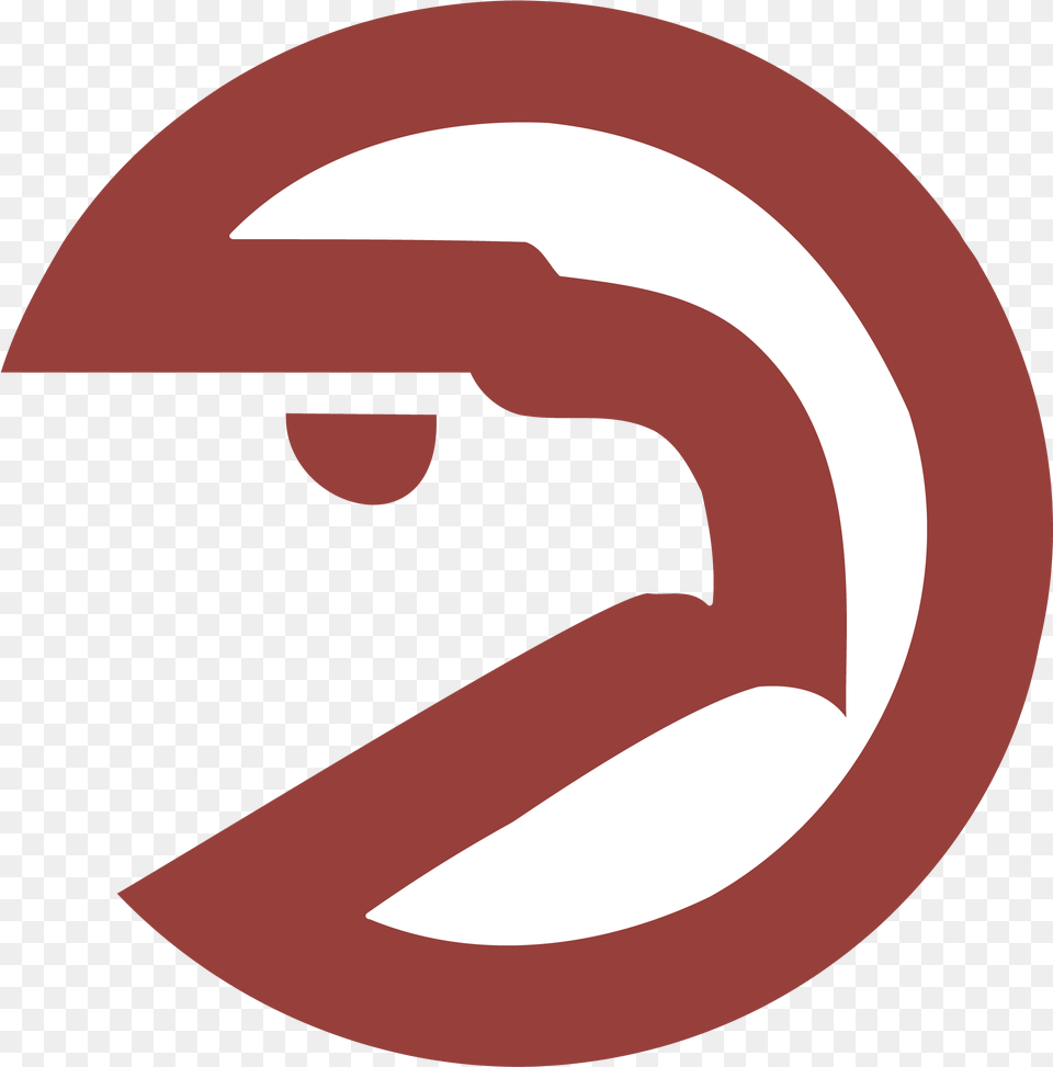 Atlanta Hawks Secondary Logo Atlanta Hawks Logo, Helmet, Crash Helmet Free Transparent Png