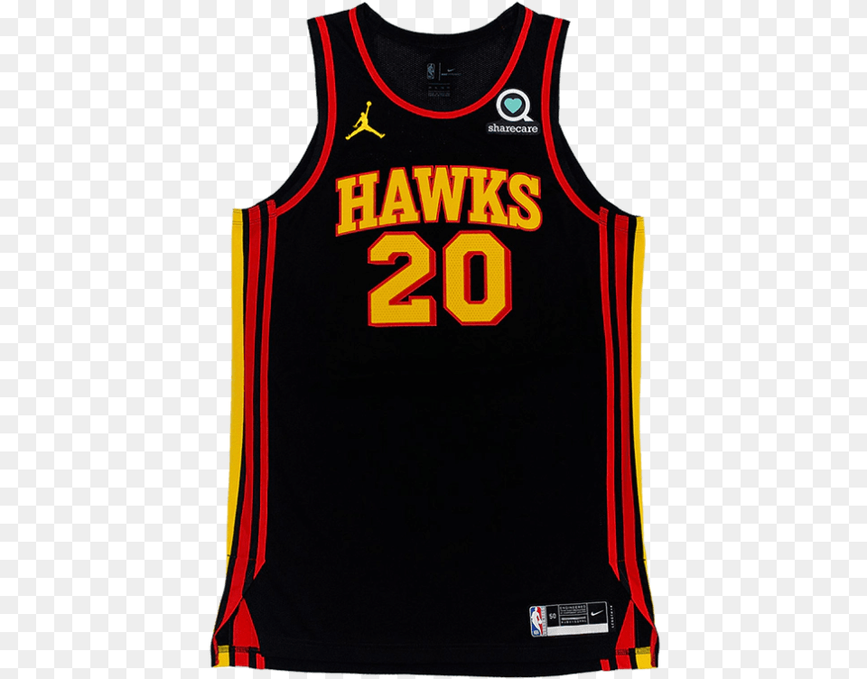 Atlanta Hawks Unveil New Uniforms Colors And Logos Atlanta Hawks New Jerseys, Clothing, Shirt, Jersey, Person Free Png Download