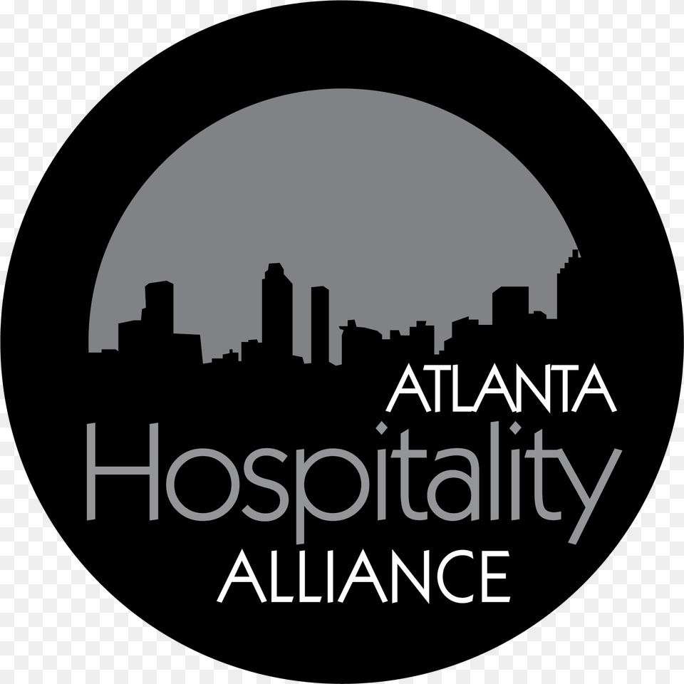 Atlanta Hospitality Alliance Silhouette, City, Photography, Nature, Night Free Png