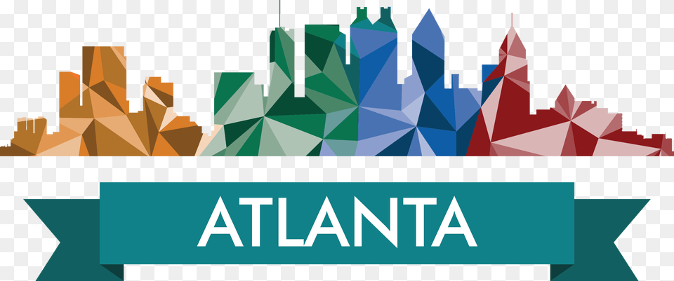 Atlanta Skyline Birkman Colors, Art, Graphics, Paper Free Transparent Png