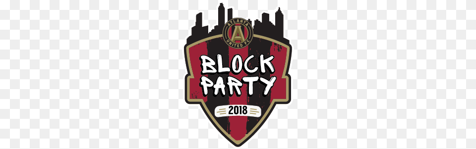 Atlanta United Block Party, Badge, Logo, Symbol, Dynamite Free Png
