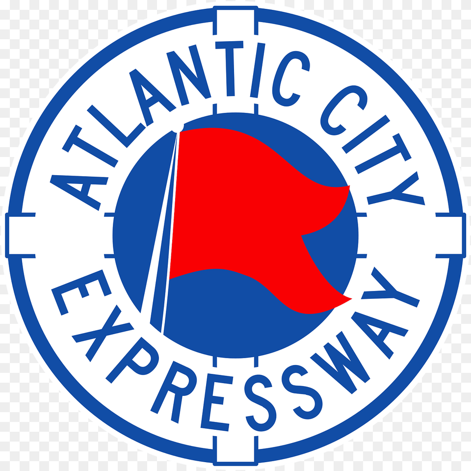 Atlantic City Expressway Shield Clipart, Logo, Badge, Symbol, Emblem Png