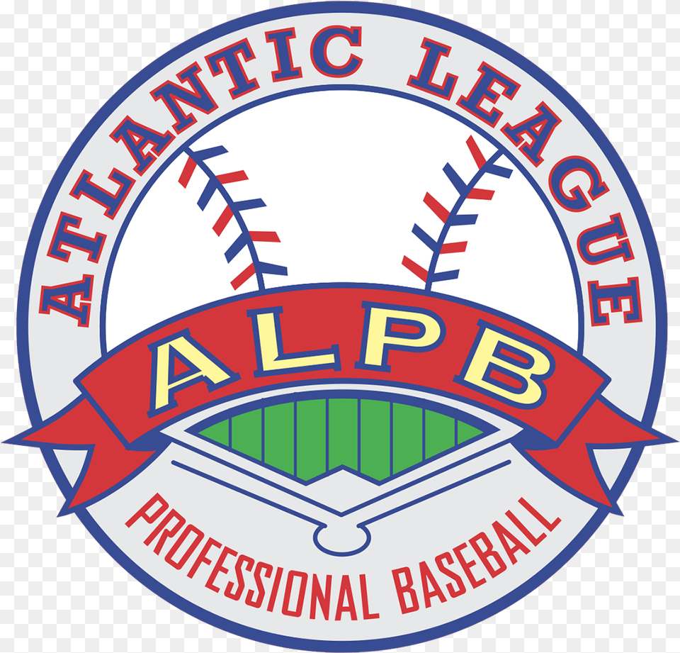 Atlantic League Professional Baseball Logo, Badge, Symbol, Emblem Png Image